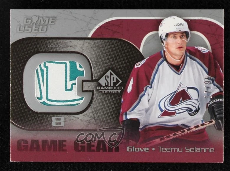 2003-04 SP Game Used Edition Game Gear /99 Teemu Selanne #GG-TS HOF - Image 1 of 2