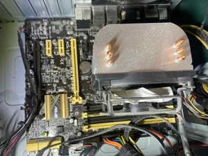 Asus Mainboard H87M-PRO mit CPU i5-4430 3 GHz und 8GB Kingston - Bild 1 von 9