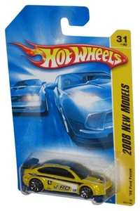 Hot Wheels 2008 New Models 31/40 Yellow '08 Ford Focus Car 031/196 - Picture 1 of 1
