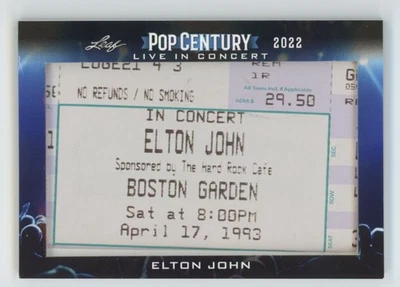 2022 Leaf pop Century in Concert Elton John Elton John - Image 1 of 2