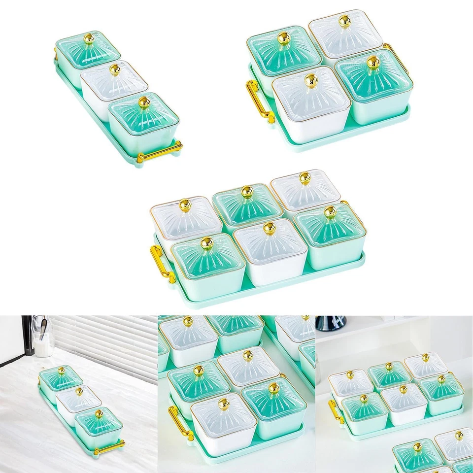 Divided Serving Dishes Snack Tray Appetizer Plate - Image 1 of 1