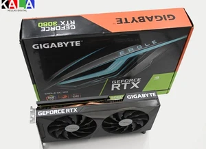 Gigabyte RTX 3060 EAGLE OC 12GB GDDR6 OC - Lightly Used, Clean & Tested - Picture 1 of 4