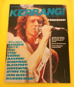 Kerrang! Magazine No.15 - May 6 - 19 1982 - Foreigner, Rainbow. UFO, Kiss,Magnum - Bild 1 von 1