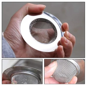 Stainless Steel Mesh Sink Strainer Round Basket Strainer for Kitchen - Picture 1 of 9
