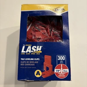 QEP LASH 300 Clips Flat Floor And Wall Tile Leveling Part A 1/8" 3mm NEW - Picture 1 of 7