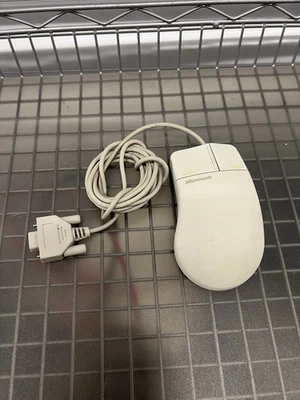 Vintage Microsoft Serial 2.0A Comfort 2 Button Mouse Genuine 68525 - Image 1 of 4