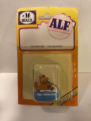 Alf PVC Figur Bully 1989 Blister ovp Vintage: Alf im UFO Null problemo - Bild 1 von 4
