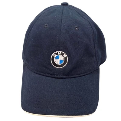Gorra ajustable con logotipo azul marino BMW Lifestyle material reciclado ropa informal Foto 1 de 4