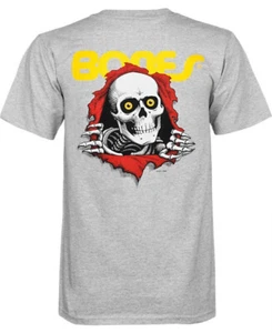 Authentic 2005 Powell Peralta Ripper Bones t Shirt Size XL in Grey – Sealed - Picture 1 of 5