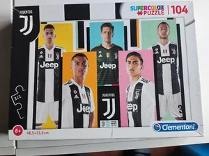 Puzzle Clementoni 104 pz Juventus Ronaldo-Dybala (Prodotto Ufficiale Originale) - Foto 1 di 3