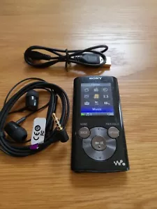 SONY WALKMAN NWZ-E384 Digital Media Player 8GB Black  - Picture 1 of 4