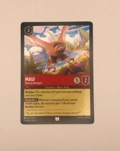 Disney Lorcana - Maui - Soaring Demigod 113/204 Into the Inklands NON-foil - Picture 1 of 2