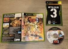 Metal Slug 3 (Microsoft Xbox, 2004) Complete CIB