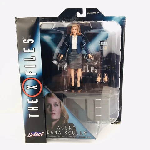 Diamond Select The X Files Agent Dana Scully Retired Action Figure Set NEW Cover