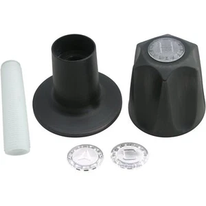 Lasco 01-9141OB Handle w/ Index Button Indicators Flange and Nipple, Oil Rubbed - Picture 1 of 7