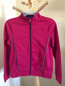 Girl's Danskin L (10-12) Pink Long Sleeves Activewear Sports/Jogger Top - Picture 1 of 8