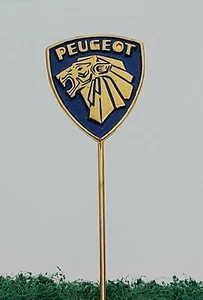 PEUGEOT - France car, auto, automotive, vintage pin, badge, lapel ! - Picture 1 of 2
