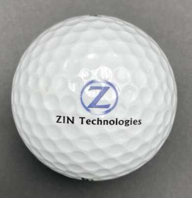 ZIN Technologies Logo Golf Ball (1) Precept Laddie Pre-Owned - Image 1 of 4