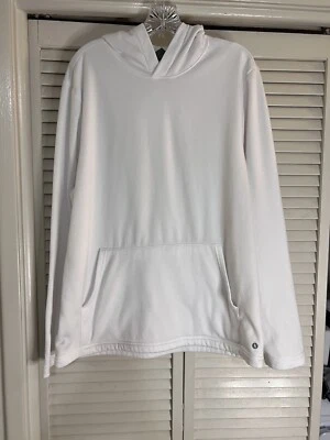 Xersion Hoodie Quick Dri Size Large White Fleece Lined - Image 1 of 4