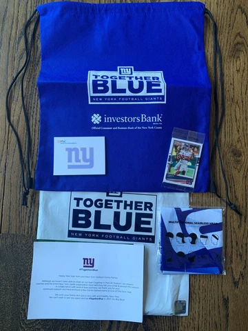 2020 NFL NY Giants "Together Blue" Season ticket holder gift STH - brand new! Cover