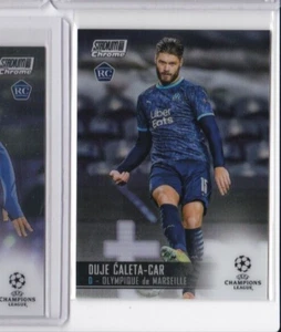 DUJE CALETA-CAR '21 STADIUM CLUB CHROME UEFA CHAMPIONS LEAGUE ROOKIE CARD - Picture 1 of 23