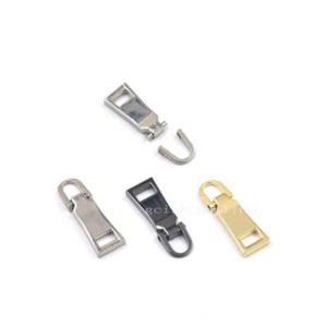 #5 Zipper Fixer Repair Pull Tab Instant Kit Pants Replacement Molded Slider Fix - Picture 1 of 10