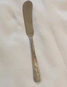 Spargi burro manico piatto Lido Oneida placcato argento 1938 - Foto 1 di 6