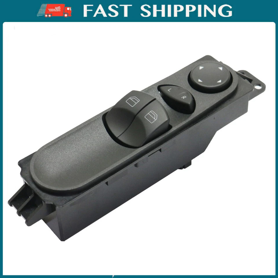 New Power Window Switch Front Driver Left Side Black for Dodge Sprinter 2500 - Image 1 of 4