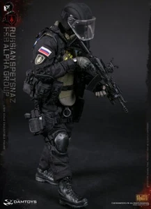 IN STOCK Damtoys 1/6  78064 Russian Spetsnaz Fsb Alpha Group Action Figure Toy - Picture 1 of 12