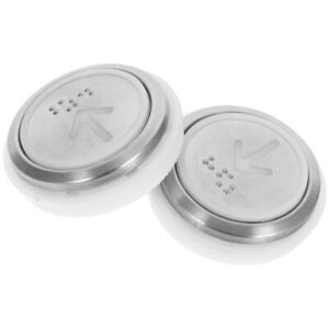 2 Pcs Lift Elevator Warning Bell Button Spare Parts