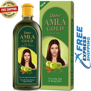 Dabur Amla Gold Hair Oil To Make Hair Long , Soft , Strong 180ml - Picture 1 of 5