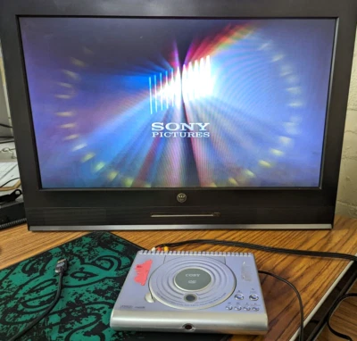 COBY High Resolution DVD CD MP3 CD-R CD-RW Player DVD-207 Tested/Works No Remote - Image 1 of 4