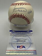 Kevin Mitchell Giants Mets Reds Signed Autograph OMLB Baseball PSA DNA *44