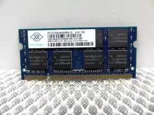 Memoria para portátil Nanya 1 GB 2RX8 DDR2 PC2-5300S - NT1G64U8HB0BN-3C - Imagen 1 de 3