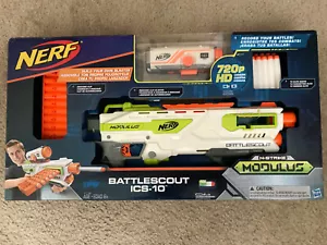 NERF N-Strike Modulus Battlescout ICS-10 System HD Camera Blaster Toy Gun B1756. - Picture 1 of 12