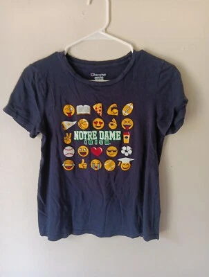 Camiseta Auténtica Champion Azul Marino Notre Dame Lucha Irlandesa Juvenil XL 14-16 Foto 1 de 4