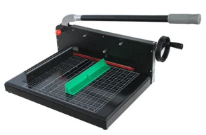 12" A4 Width Guillotine Paper Cutter Heavy Duty Stack Paper Trimmer Metal Base - Picture 1 of 4