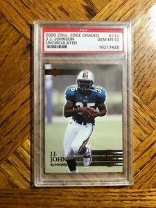 2000 Collectors Edge - 10 gemas Mt (como nuevo) - J. J. Johnson sin circular - Imagen 1 de 2