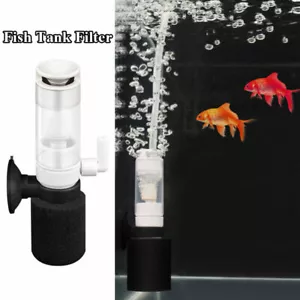 1x Aquarium Filter Fish Tank Super Mute Small Pneumatic Filter Purification To ♢ - Bild 1 von 10