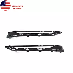 for 2020- 2023 Q7 S-line SQ7 front bumper side air duct bracket cover 2pc set - Picture 1 of 7