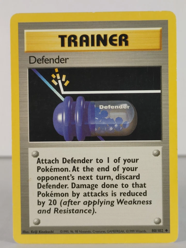 Defender - Base Set - 80/102 - singles - Pokemon TCG - U - Image 1 of 1