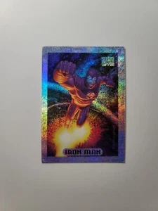 #5 of 10 Iron Man Silver Holofoil 1994 Fleer Marvel Masterpieces - Picture 1 of 2