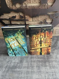 Troll Fell & Troll Mill SIGNED By Katherine Langrish HB DJ 2004 Harper Collins - Foto 1 di 20