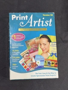 2011 PRINT ARTIST GOLD EDITION PC Computer Home Graphics Software Version 24 - Picture 1 of 5