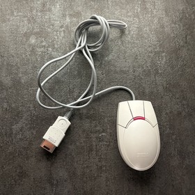 USED SHUTTLE MOUSE Controller White HSS-0139 Sega Saturn JAPAN