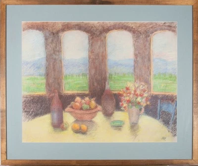 Marika Eversfield (1914-2014) - Pastel del siglo XX, bodegón de Verona Foto 1 de 4