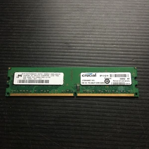 Micron Crucial 2GB PC2-5300U-555-12-E0 DDR2 667MHz 240-Pin Desktop DIMM Memory - Picture 1 of 3