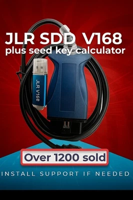 OBD Diagnostic Cable & Software compatible w/ Jaguar Land Rover JLR SDD - Image 1 of 4