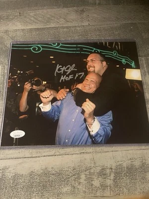 Kurt Angle Auto Autograph 8x10 Photo Hand Signed With JSA COA WWE Star - Image 1 of 2