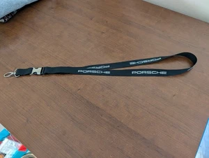 Llavero desmontable con cordón de liberación de seguridad negro Porsche - Imagen 1 de 9